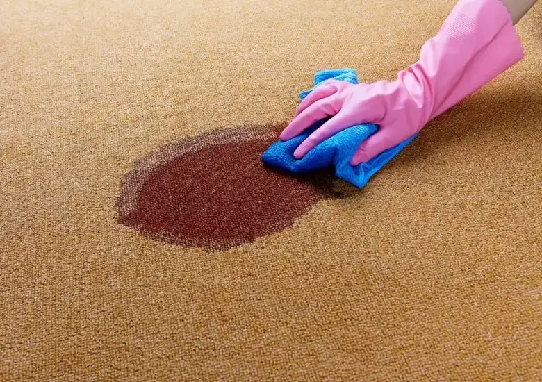Wie man den Teppich reinigt  