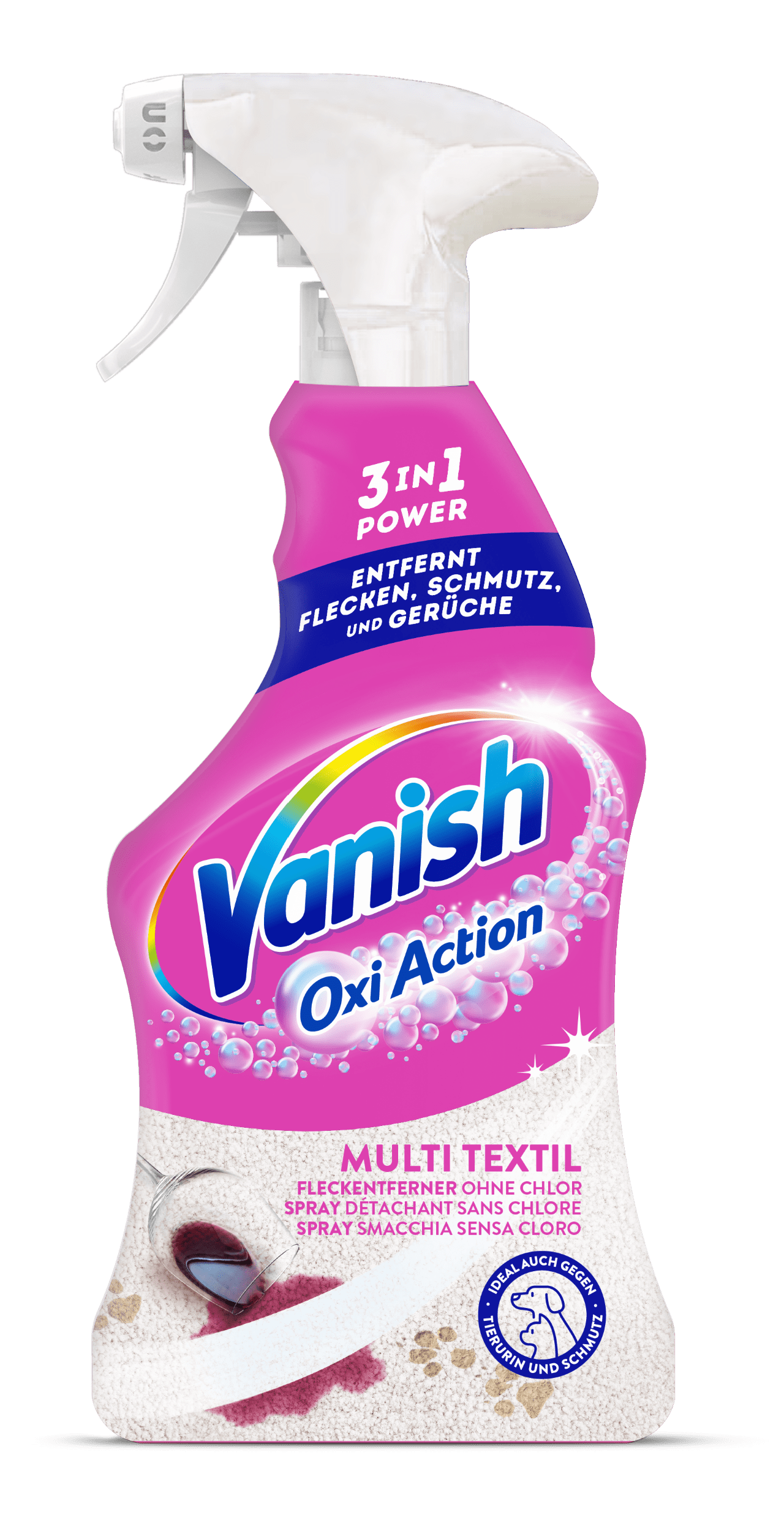 Vanish Multi-Textil Fleckentfernerspray 660ml
