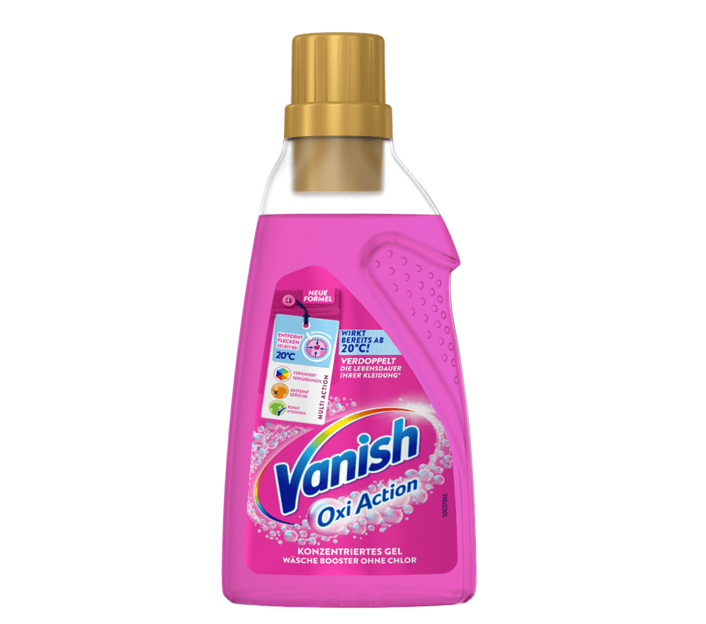 Vanish Oxi Action Wäsche Booster Pink Gel